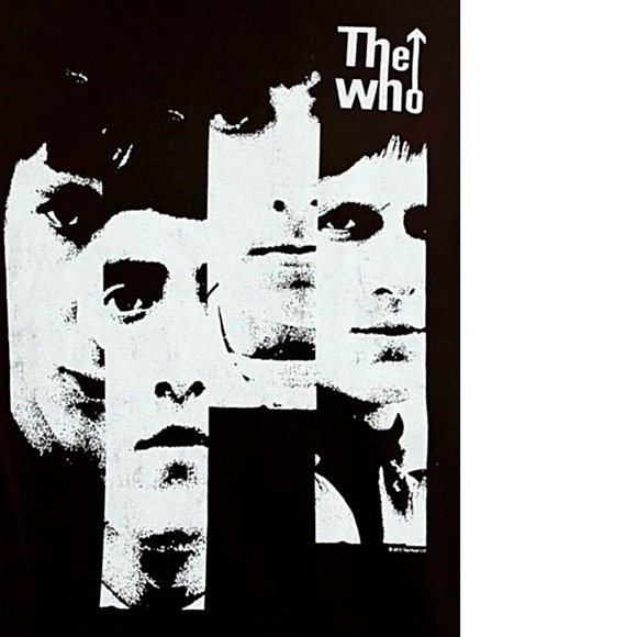 The Who Photo power pop rock Official T-Shirt Official 2XL XXL NWT - Picture 2 of 2